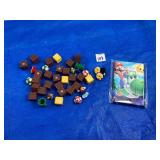 Miniature Mario Magnets and Switch Plate