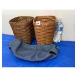 Longaberger Baskets and 1 Liner