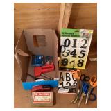 Staplegun, Scissors & Misc