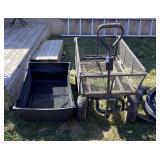 Metal Yard Cart w/Liner