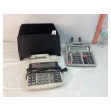 Organizer and Printing Calculators