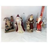 Assorted Santas