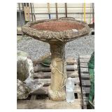 Concrete Birdbath
