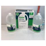 2 Bottles Distilled White Vinegar
