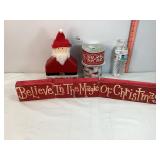 Christmas Decor & Ribbon