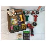 Tape Rollers, Picture Hangers, String & Misc