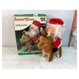 Santa Claus on Reindeer