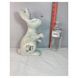 Cast Bunny Doorstop