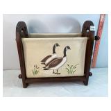 Geese Magazine Rack