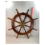 Nautical Wooden Ship Wheel