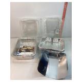 2 Lasagna Pans & Asst Size Pans & Lids