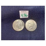 2 -1972 Ike Dollars