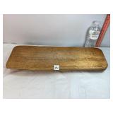 Wormy Oak Cutting Board w/Feet