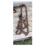 Approx 12' Chain with 2 Hooks