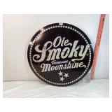 Metal Ole Smoky Sign