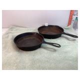 Cast Griswold #6 & Wagner 8' Skillets
