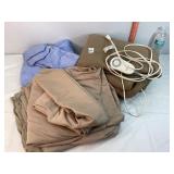Electric Blanket, Towels & King Sz Sheet Set