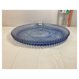 Indiana Glass Blue Platter