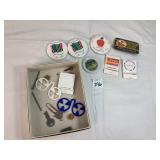Pins, Matchbooks & Misc