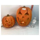 Lighted Foam Pumpkins