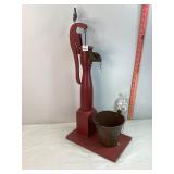 Decorative Wooden Pump