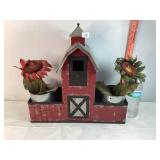 Metal Barn Birdhouse