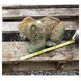 Concrete Frog Statue