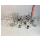 Assorted Mugs, Glasses & Stemware