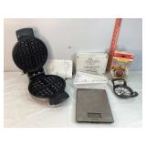 B&D Waffle Iron, Jar Opener, Apple Slicer & Scale
