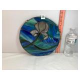 Hanging Stained Glass Flower