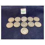 11 - 1970s Kennedy Half Dollars
