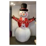 Let It Snow Blowup Snowman