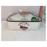 Metal Christmas Tray