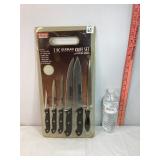 7pc Knife Set w/Cutting Board
