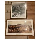 The Thin Red Line & The Guards at Eylau Prints