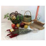 Baskets, Fruit & Home Decor