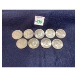 9 - Bicentennial Kennedy Half Dollars