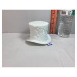 Fenton Milk Glass Top Hat