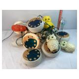 Vintage Moon/Stars & Owl Lights