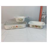Assorted Corningware Dishes