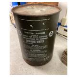 17.5 Gal Drinking Water Barrel