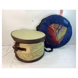 Collapsible Thermos Cooler & Swimway Raft