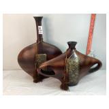 Decorative Wooden Vases