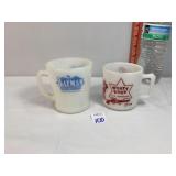 Vintage Batman & Wyatt Earp Cups