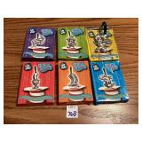 Silverplated Cat in the Hat Ornaments