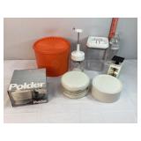 Tupperware, Scales, Chopper & Misc