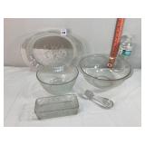 Pyrex & Assorted Glassware