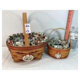 Longaberger 1998 Mothers Day & 1995 Easter Baskets