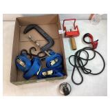 C Clamp, Ratchet Straps, Master Lock & Misc