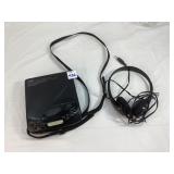 JVC Portable CD Player & Headphones